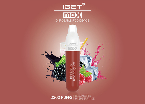 8.0ml IGET max 2300 sopra cores eletrônicas descartáveis do cigarro 16