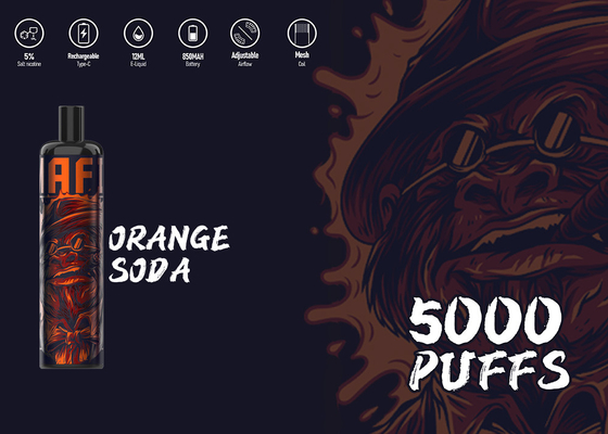 sabores múltiplos Vape 5000Puffs E dos charutos descartáveis de 850mAh EPOD
