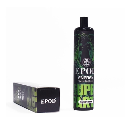 Energia Vape de Mesh Coil Electronic Cigarette Epod 5000 sopros 12ML recarregáveis