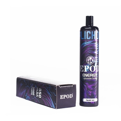 Energia Vape de Mesh Coil Electronic Cigarette Epod 5000 sopros 12ML recarregáveis