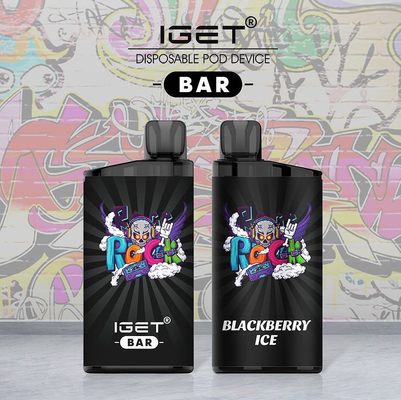 Cigarro descartável de Vape da BARRA de IGET