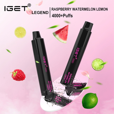 2022 a legenda original nova 4000 de Vape IGET SOPRA pena descartável de Vape da nicotina de 5%