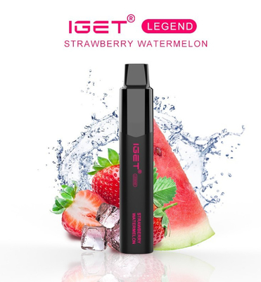 4000 pena descartável de Vape da vagem de sal da nicotina da legenda 5% dos sopros IGET