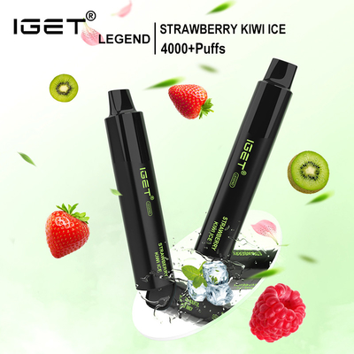 Dispositivo da vagem do atomizador dos sabores de Vape Pen Kit 13 descartáveis dos sopros da legenda 4000 de IGET multi