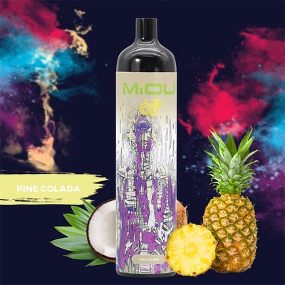 Sopros descartáveis de MiOU os 9000 Flavored o sistema de Vape Juice Vape Pod ODM do OEM de 750 mAh apoiado