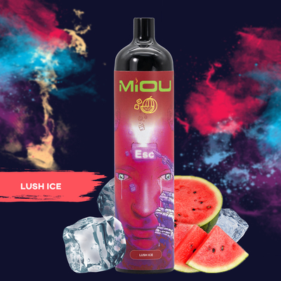 Miou 9000 sopra dispositivo grande descartável da vagem da capacidade da pena 20ml do vape do sabor liso no estoque