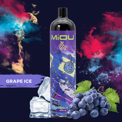 Miou 9000 sopra dispositivo grande descartável da vagem da capacidade da pena 20ml do vape do sabor liso no estoque