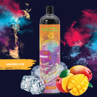 Pena descartável diferente de Falvors 20 Ml Vape dos sopros novos de Miou 9000 da chegada