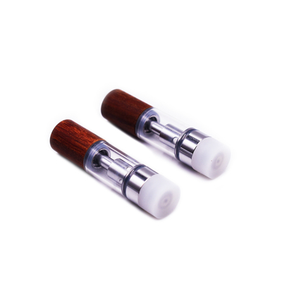 Customizável Torção-no adaptador bucal de madeira 1.6/2.0MM cartucho grosso do óleo de 510 linhas