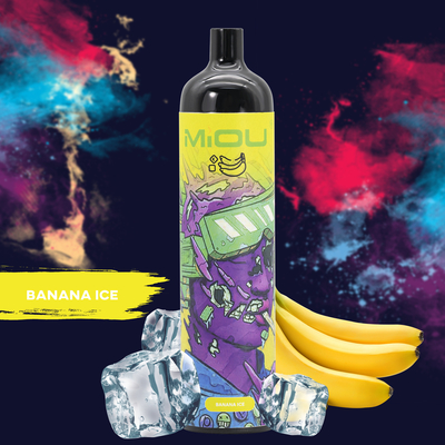 Pena descartável de Vape da bateria dos sabores 750mAh Co dos sopros 10 de Miou 9000