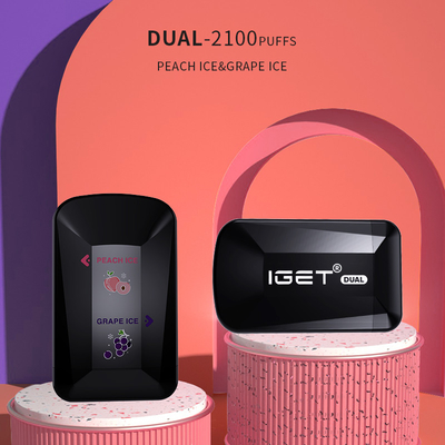 Sabores duplos de Iget dois em uns gelo &amp; Cherry Ice de Blackberry dos sopros do dispositivo 2100