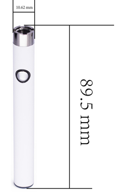 Cartucho adjutable da linha do fósforo 510 da tensão da bateria 350mah do vape B9