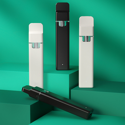 bobina cerâmica da capacidade 2ml que aquece a bateria descartável de CBD Vape Pen With 350mah