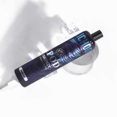 A ENERGIA MAX VAPE RECARREGÁVEL ENCERRA 5000 SOPROS - GELO DA SODA ALARANJADA E DA UVA