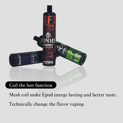 Os 5000 sopros que recarregáveis Vape encerra descartável, energia de Epod preencheram a vagem de Vape