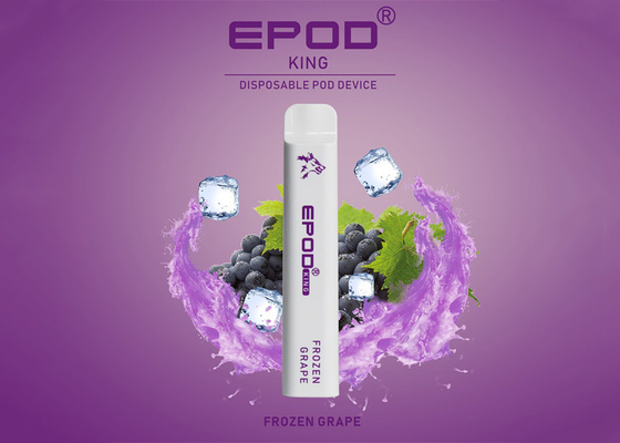 O rei congelado Rechargeable Vape Pen Device 3500 de Epod da uva sopra