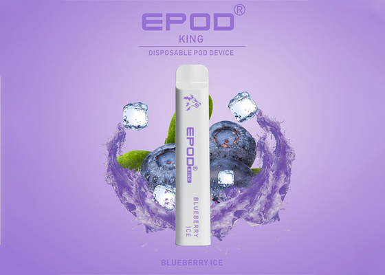 A capacidade descartável da pena 10ml de Vape do rei 3500 sopros de EPOD ajusta penas da nicotina do fluxo de ar