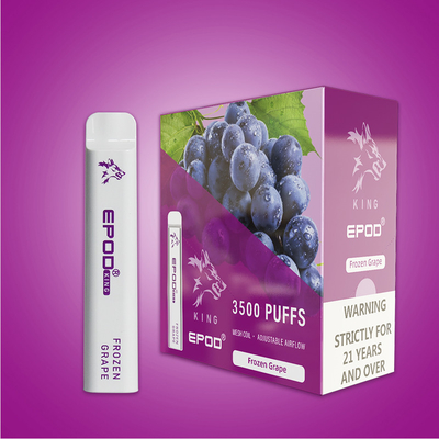 REI 3500 sopros Vape descartável recarregável de Epod com sabores de IGET