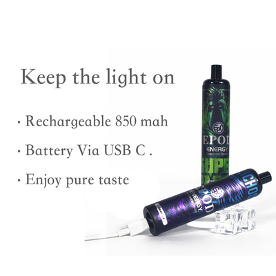 Carregamento descartável de Pen Type C do vapor da energia de Rechargable Epod Vape