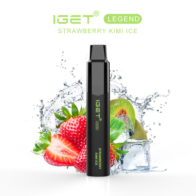 12ml sopros Vape descartável da LEGENDA 4000 da capacidade IGET com a bateria 1350mAh